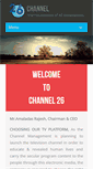 Mobile Screenshot of channel26network.com